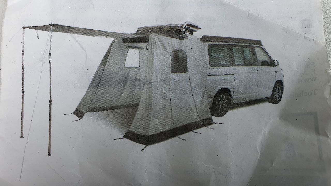 Verande & Tende da sole: Heckzelt "Space - Premium" VW T5/T6 – Usato da Muri b. Bern venduto da erdengel