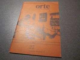 Orte Schweizer Literaturzeitschrift 22