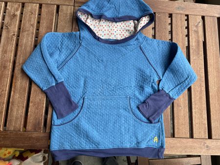 Albakid AlbaBaby Hoody Gr.134 blau