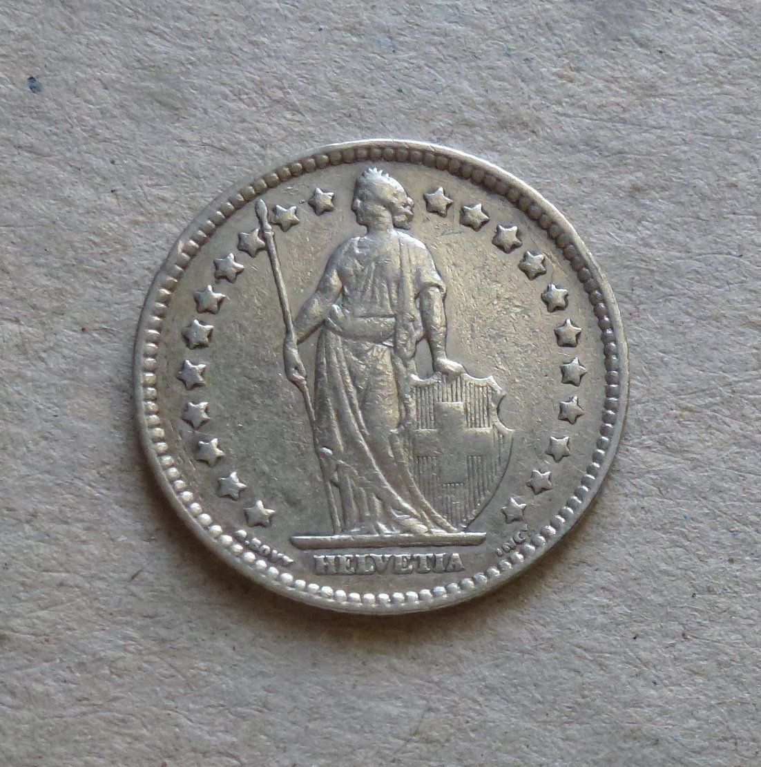 Tutti le monete: ++ 1.- Franken 1876, gute Erhaltung – Usato da Walkringen venduto da Casablanca777 1