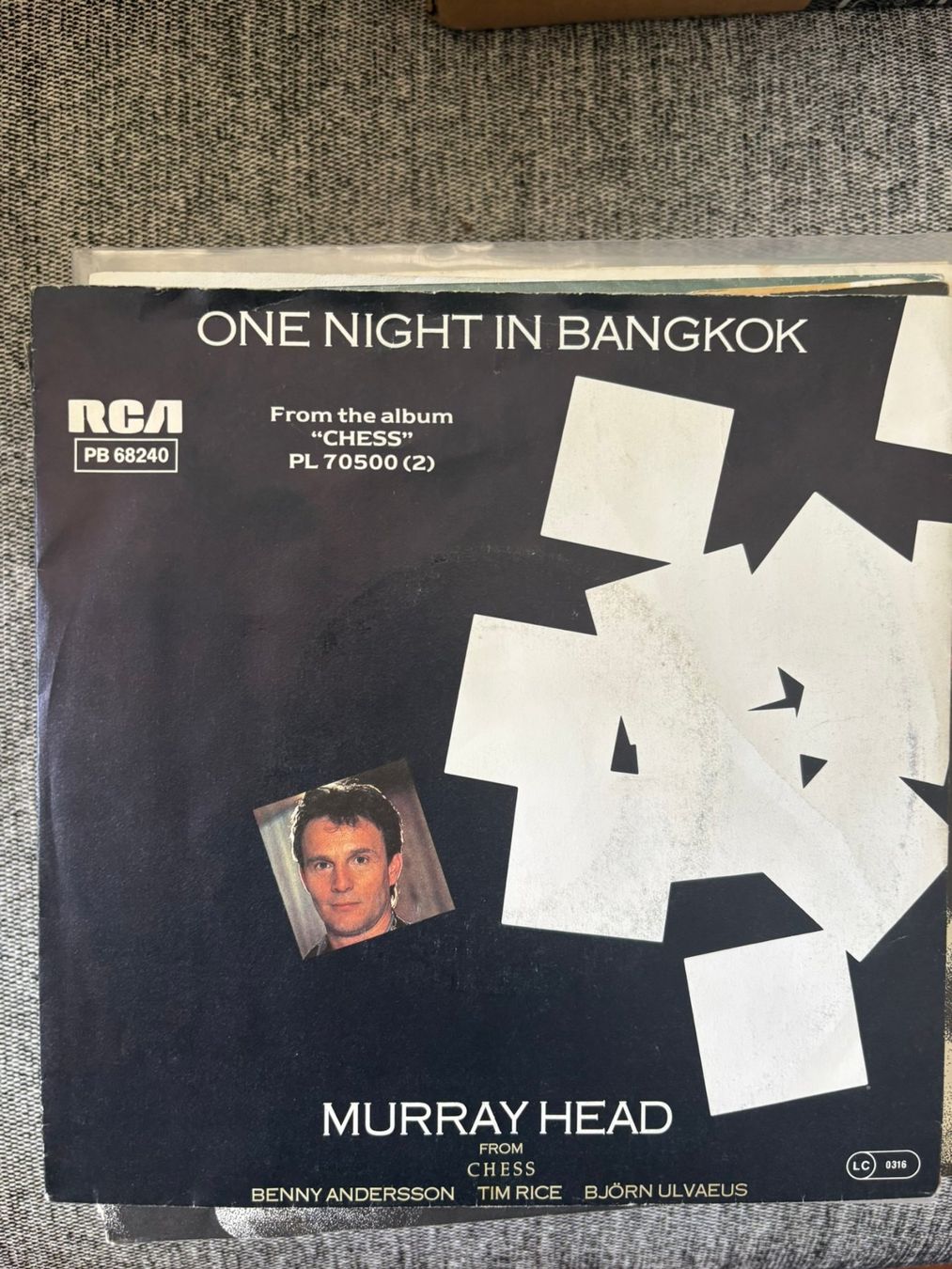 Schallplatten: Murray Head - One Night In Bangkok – Gebraucht aus Zofingen von Bigron