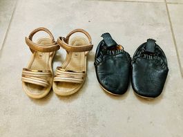 Lot 2 paires de chaussures fille taille 24