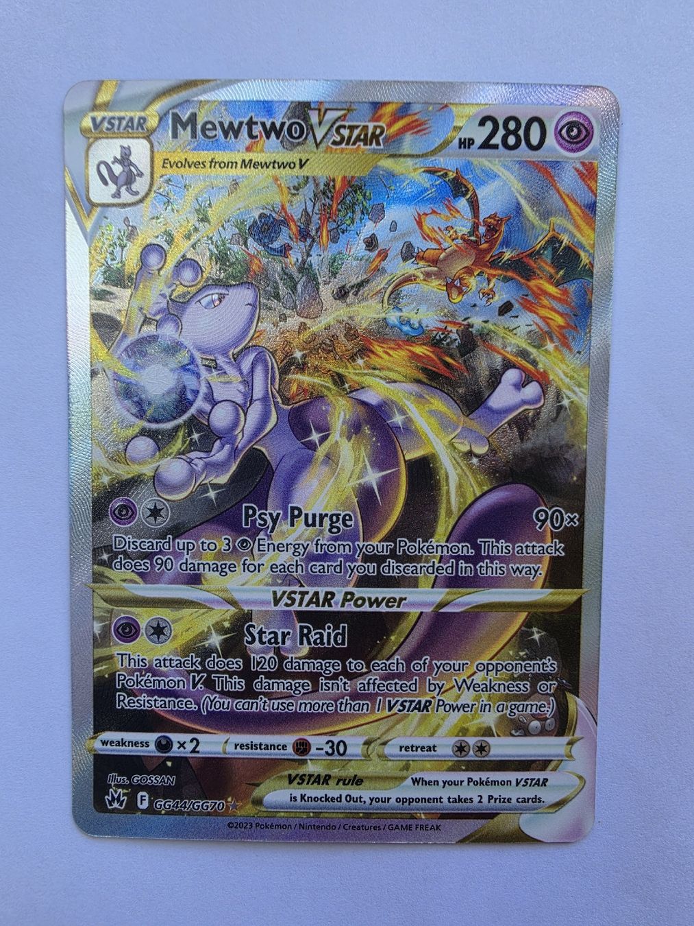 Pokémon Sammelbilder & Trading cards: Pokemonkarte - Mewtwo Vstar  – Gebraucht aus Oberdorf NW von Jasy9 1