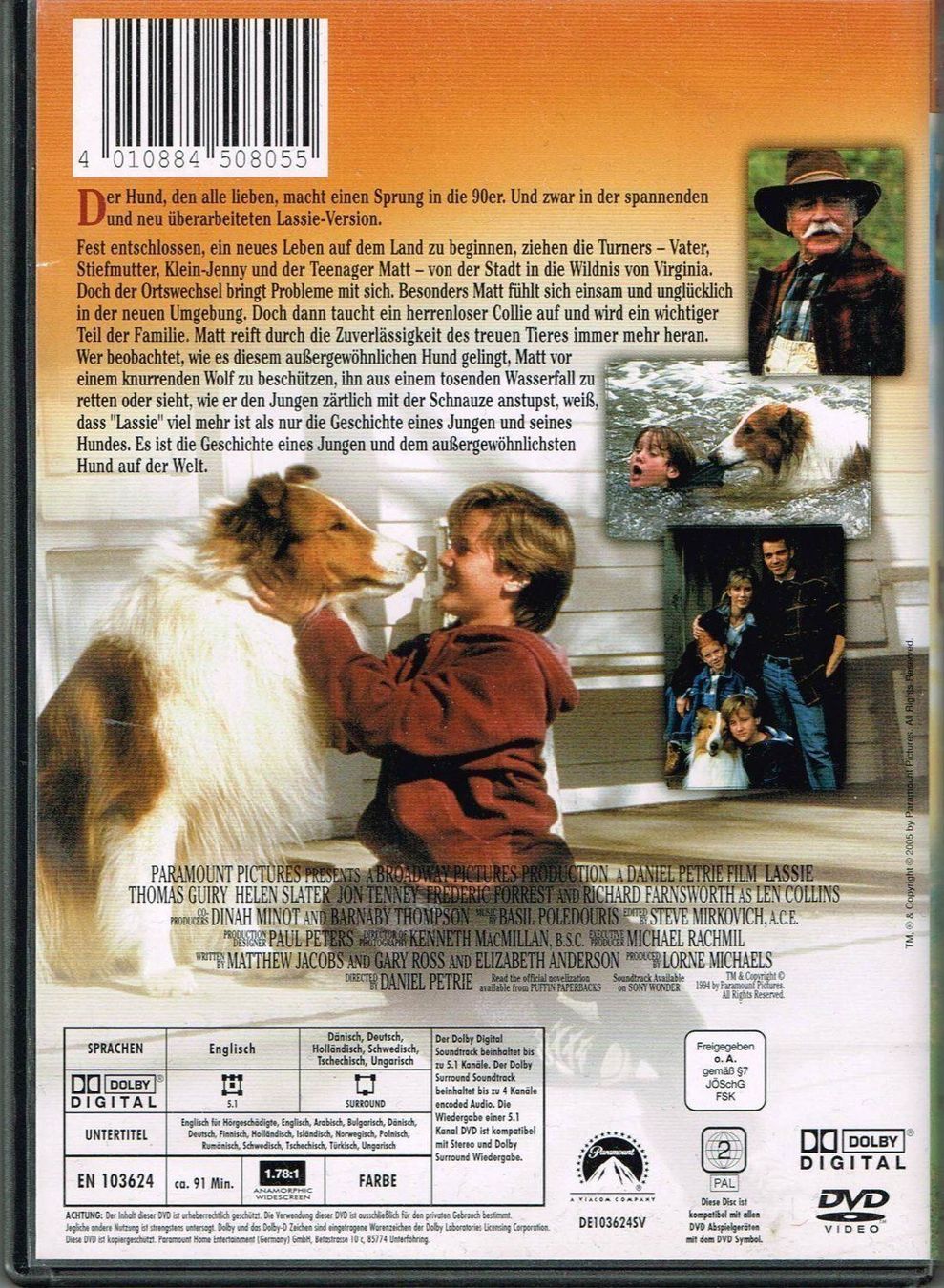 Tutti i DVDs: Lassie Freunde fürs Leben                            © '1994 – Usato da St. Gallen venduto da elk2020 1