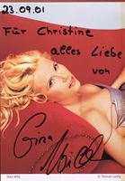 Gina Wild Michaela Schaffrath Autogramm signiert Foto 10x15c