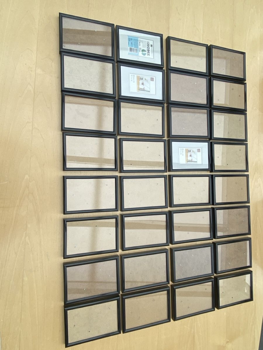 Cornici: 32 Stk. Bilderrahmen 10x15 schwarz – Usato da Schenkon venduto da ami_8cbt