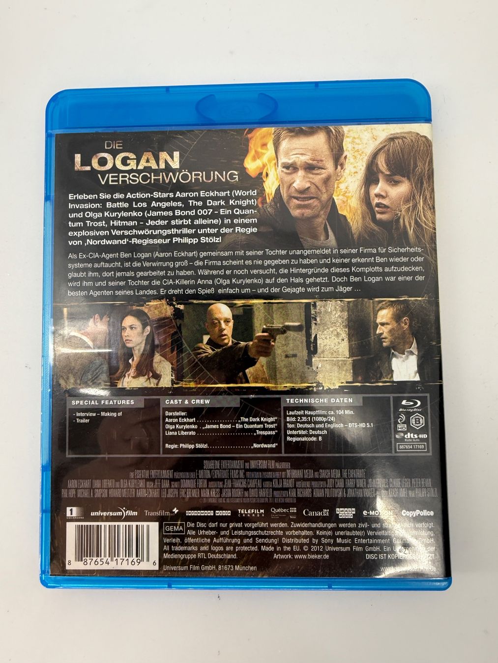 Tutti i DVDs: Die Logan Verschwörung-Blu-Ray DVD – Usato da Auenstein venduto da moin. 1