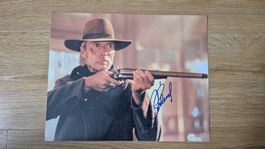 Clint Eastwood Autogramm und Echtheitszertifikat