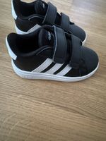 Baskets Adidas noires pour enfant, taille 23.5 EU