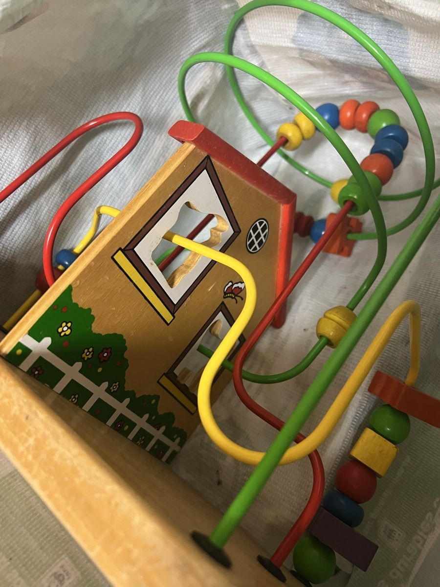 Giocattoli: Wooden Bead Maze Toy for Toddlers - Fun and Educational! – Usato da Zürich venduto da tra_wl8x