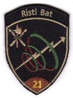 Badge Ristl Bat 21 braun