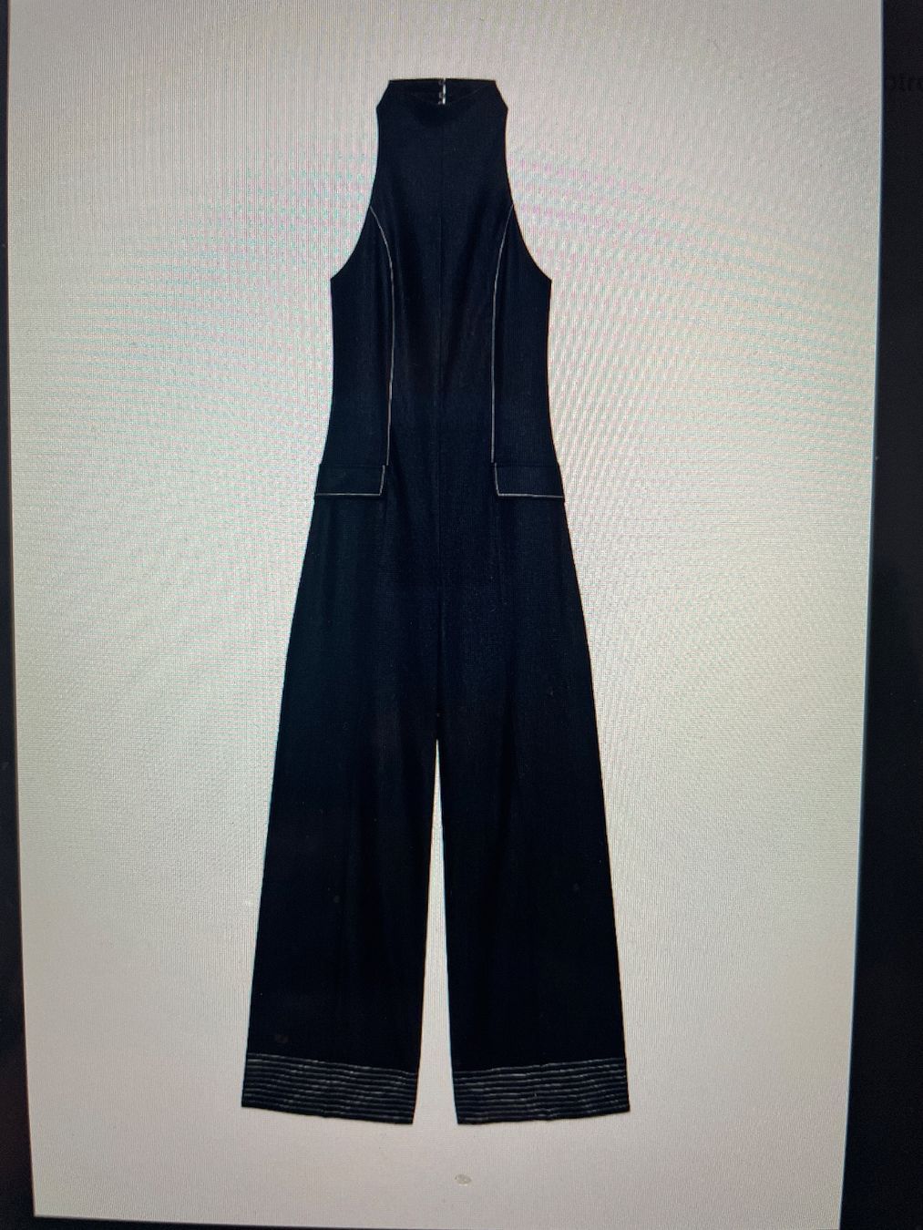 Zara Tute: Linen Jumpsuit Zara Navyblue, L – Usato da Vevey venduto da ali_qc7f