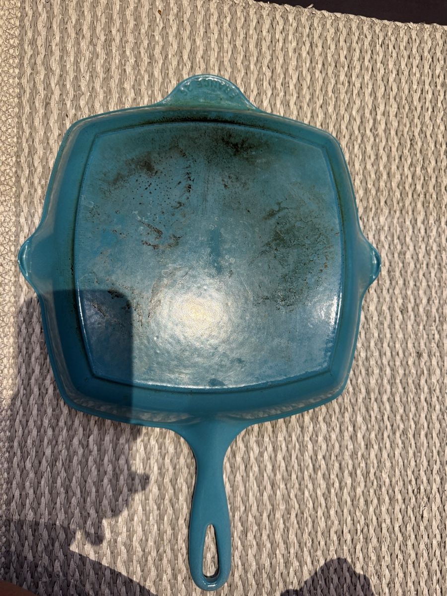Le Creuset Padelle: Le creuset cast iron pan – Nuovo (secondo la descrizione) da Genève venduto da hai_2rp8 2
