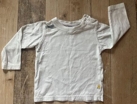Okay Langarmshirt, Gr. 86, weiss, Top Zustand!