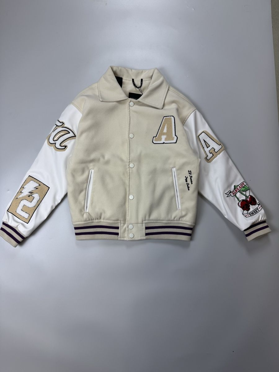 Jacken: Varsity jacket beige – Neu (gemäss Beschreibung) aus Würenlingen von Korab97
