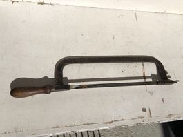 Säge Handsäge Metallsäge antik