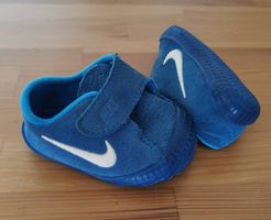 Nike bébé EU17 bleu  Velcro Schuhe Scarpe bimbo shoe baby