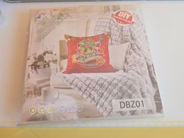 DIAMOND PAINTING KISSEN WEIHNACHTS MOTIV