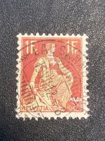 Helvetia mit Schwert ZNr 115- 1908 Vollstempel Lausanne