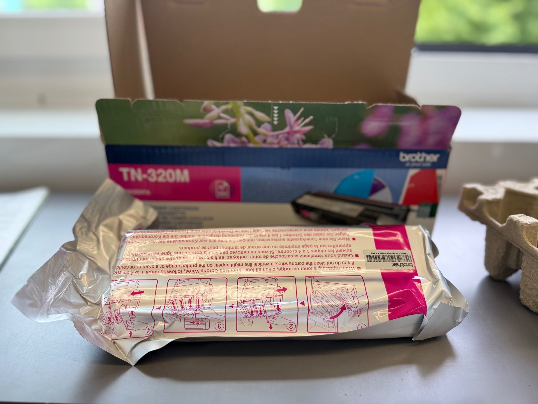 Brother Cartucce per stampanti & toner: Brother TN-320M Toner Magenta – Nuovo e nell'imballaggio originale da St. Gallen venduto da FILTROX-IT 1