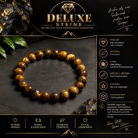 Tiegerauge Steinarmband in Naturfarben – neu und ungetragen