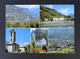 AK Roveredo GR Mehrbild Karte