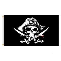 🤩 Piratenflagge Jolly Roger 90x150cm Polyester