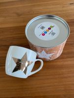 Neu - grosse Tasse mit Stern und Originalverpackung