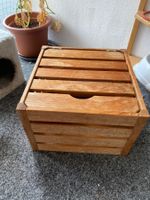 Holzharasse / Kiste mit Deckel