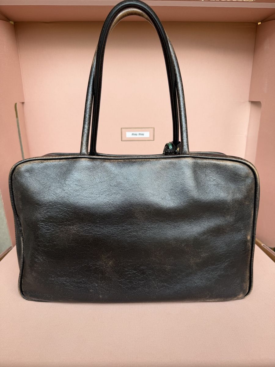 Miu Miu Borse da donna: Miu Miu Beau Nappa Leather Bag – Usato da Martigny venduto da Fashion_Mania 1