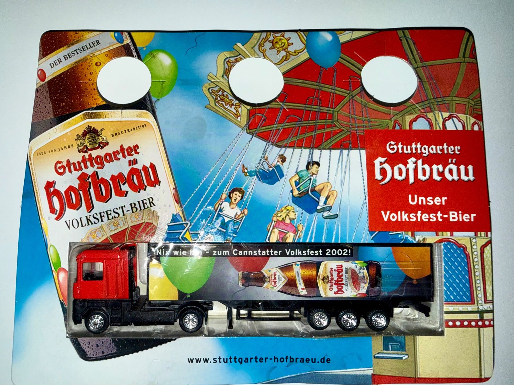 Giocattoli: Gtuttgarter bofbräu Unser Volksfest-Bier Track – Nuovo e nell'imballaggio originale da Hägglingen venduto da money-4-tower
