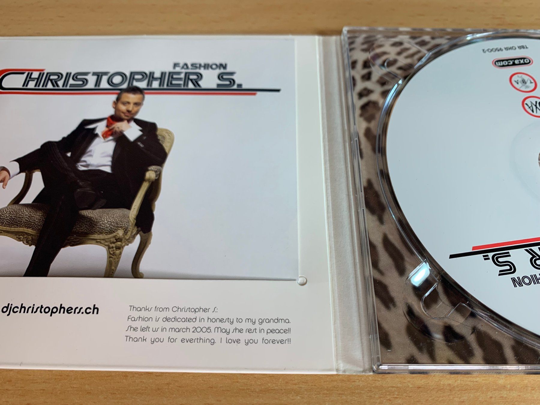 CD: Christopher S » Fashion – Usato da Rikon im Tösstal venduto da Alpenmutz 2
