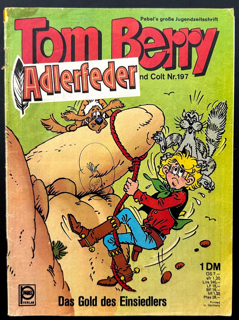 Fumetti: Tom Berry Nr. 197  1 DMark – Usato da Seltisberg venduto da quadartswiss