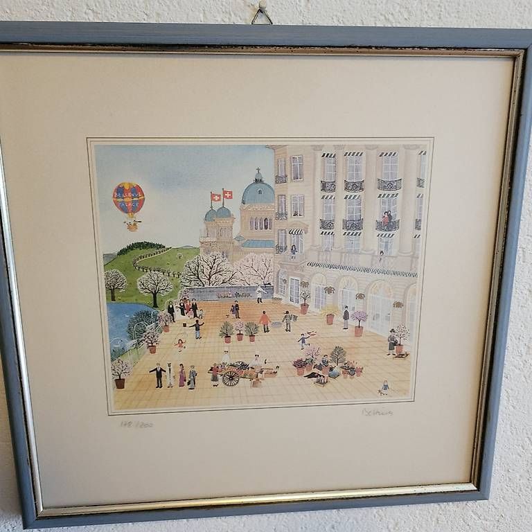 Stiche: Vierjahreszeiten Bellevue Palace Bern – Gebraucht aus Berg TG von winnipu60