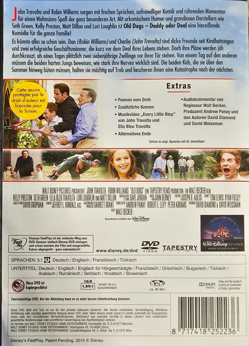 Tutti i DVDs: Old Dogs - Daddy oder Deal – Usato da Wahlen b. Laufen venduto da Cg10 1
