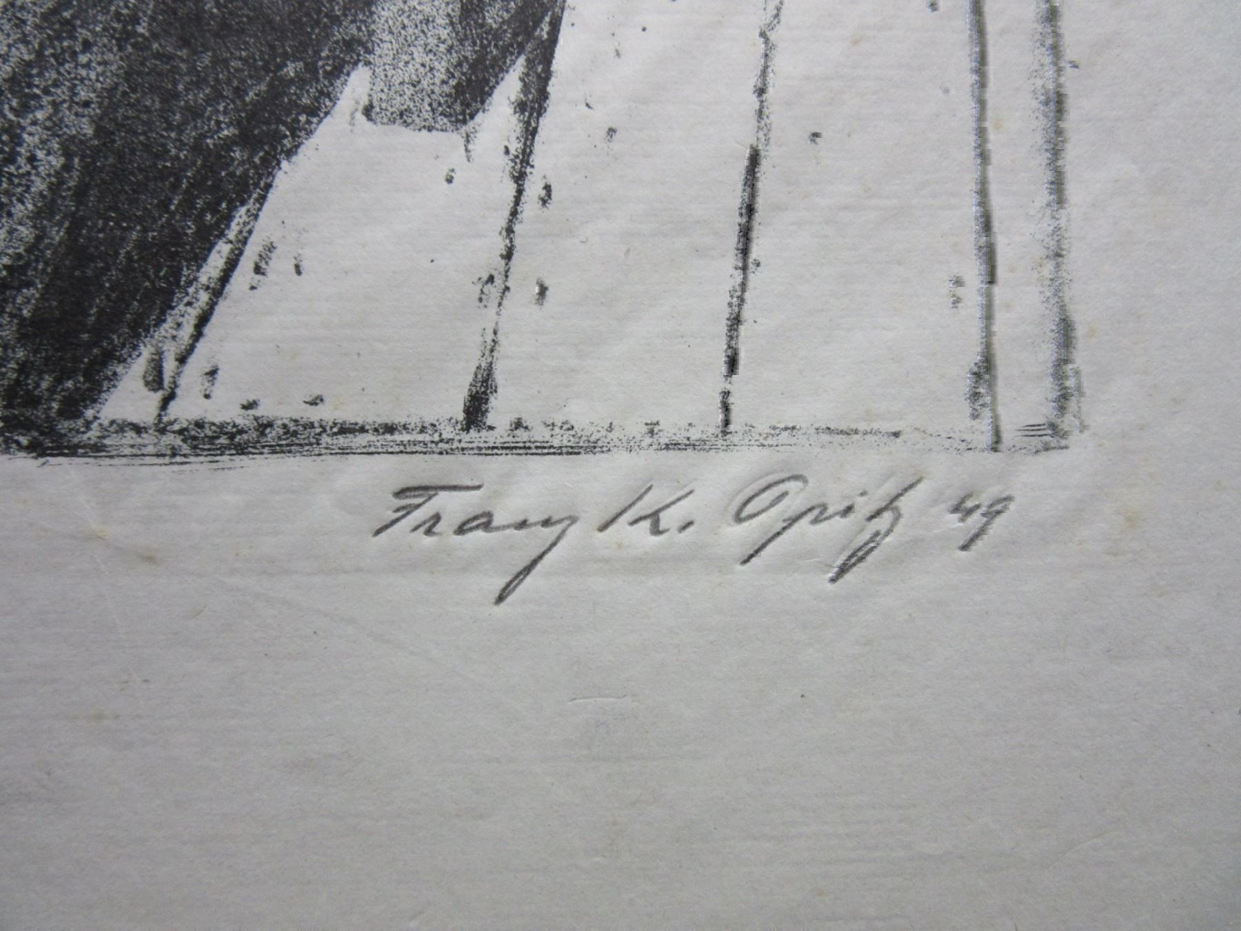Grafica & Litografie: FRANZ K. OPITZ// REF.MN74 – Usato da Gersau venduto da kunst-online 2