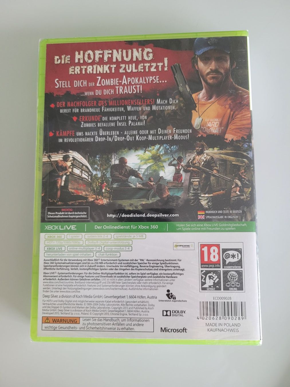 Spiele: Dead Island Riptide (XBox 360), neu! – Neu und originalverpackt aus Uezwil von -Retrogames- 1