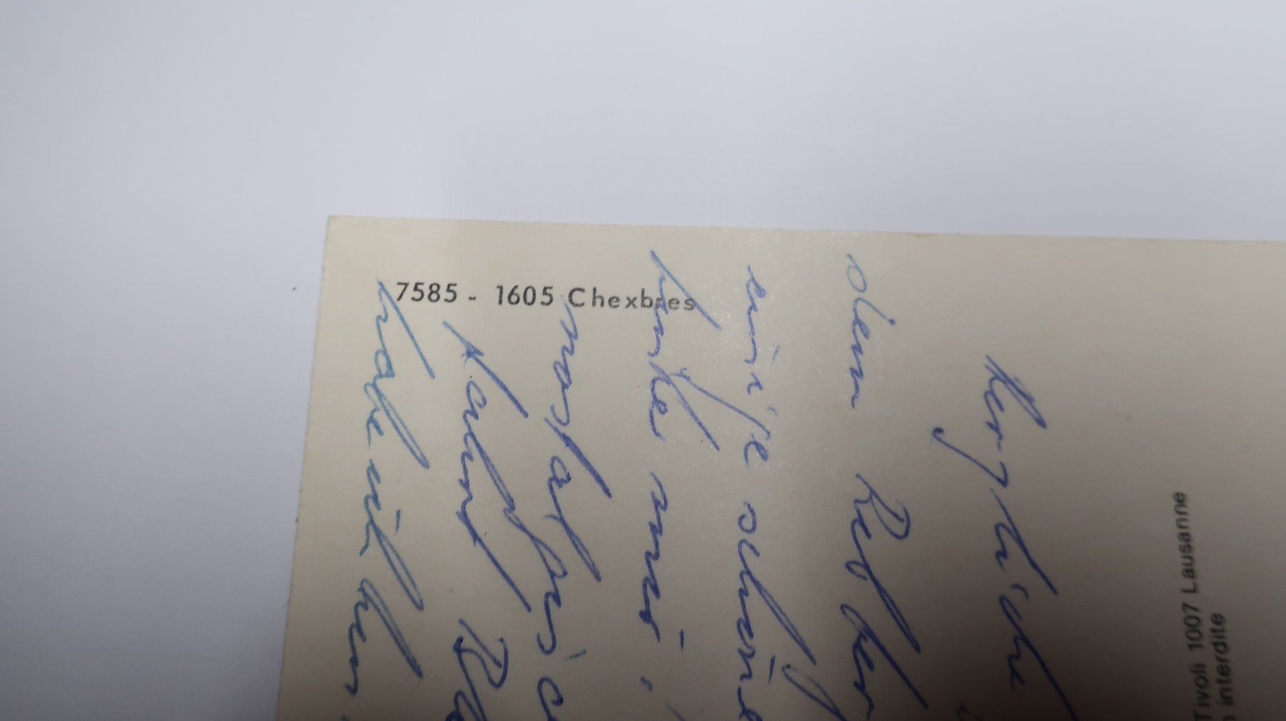 Ansichtskarten: Chexbres – Gebraucht aus Cormoret von Pascalll2001 4