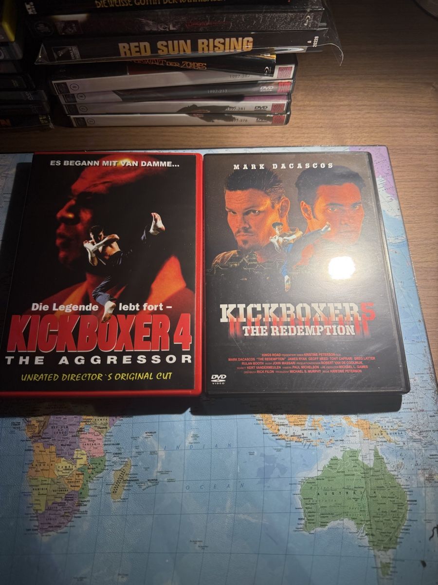 Alle DVDs: Kickboxer 4 und Kickboxer 5 DVDs  – Gebraucht aus Flaach von Filmklopper87