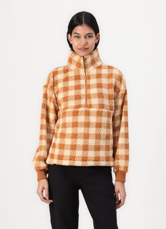 Damen Billabong Fleecepullover kariert