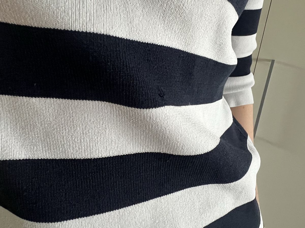 Maglioni & Felpe: Stroke Amsterdam marine pullover shirt gestreift blau/weiss – Usato da Staad SG venduto da Chirrari 3