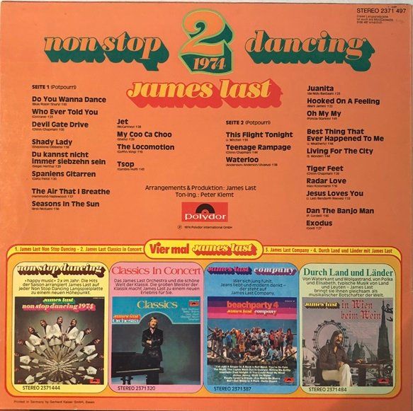 Schallplatten: 6x LPs James Last – Gebraucht aus Grüningen von azulvinyl 6