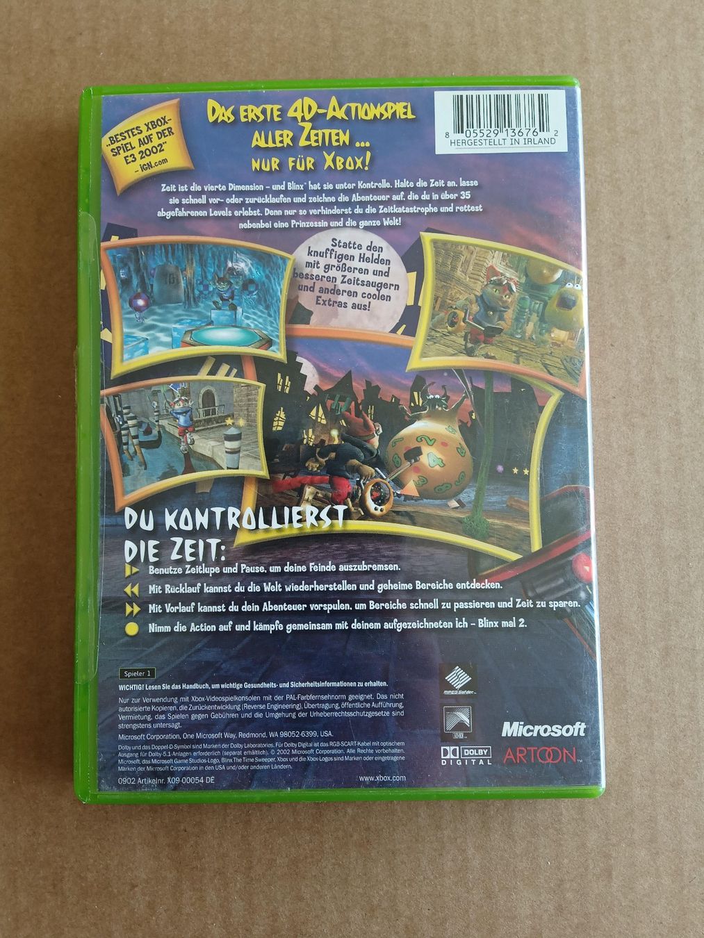 Giochi: Blinx - XBOX Classic – Usato da Altstätten SG venduto da GGsGameshop 1