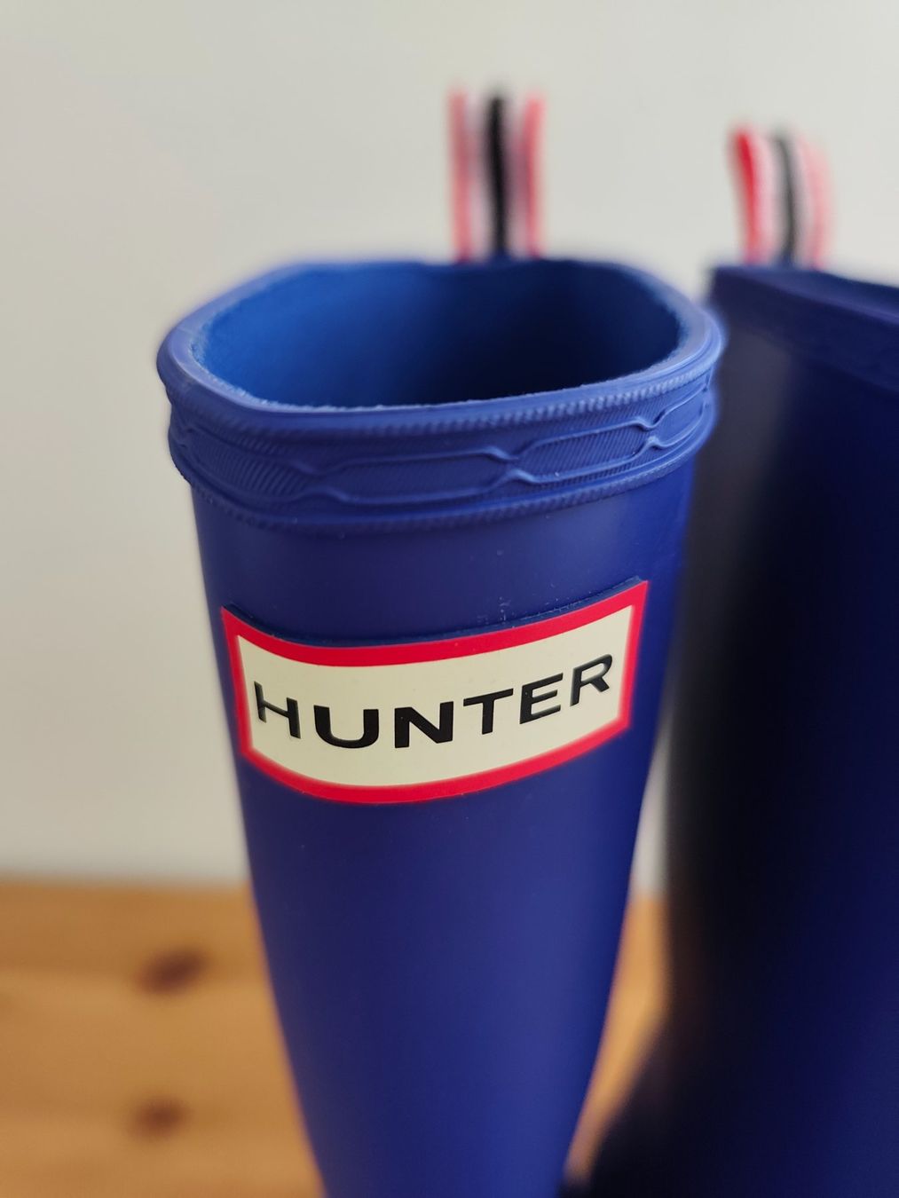 Hunter Scarpe da donna: HUNTER Gummistiefel in blau, Grösse 38 – Nuovo (secondo la descrizione) da Rheineck venduto da Polcadot 1