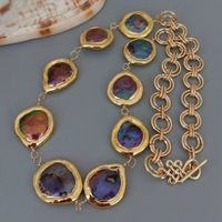 Schwarz Perlmutt Halskette Echt 53cm Collier Perle Nacre noi