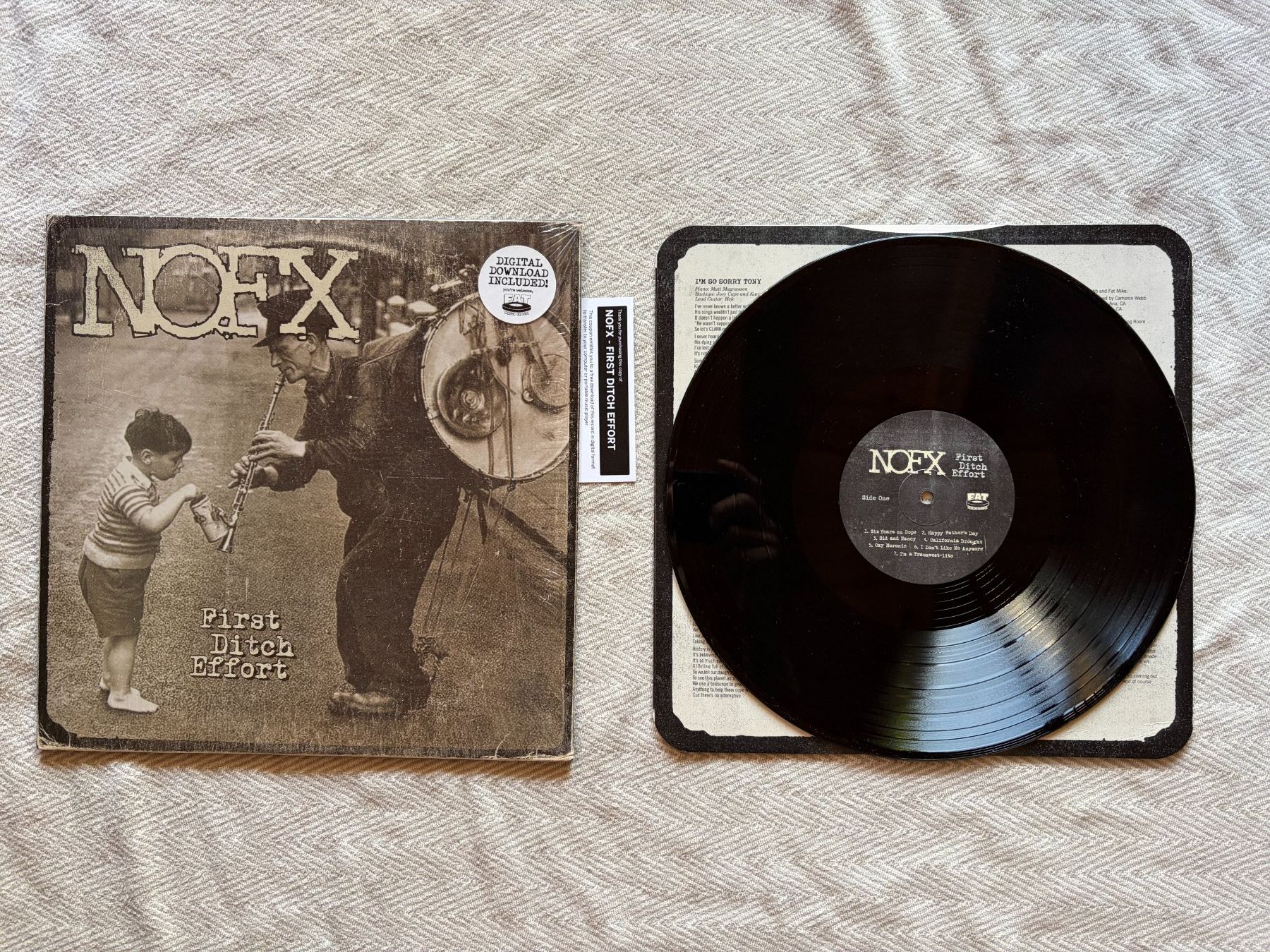 Dischi in vinile: NOFX – First Ditch Effort - Vinyl – Usato da Aarberg venduto da umearocks