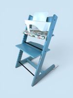 Stokke® Tripp Trapp inkl. Babyset & Kissen / Aqua Blue