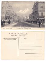 Fribourg en hiver, Avenue de la gare