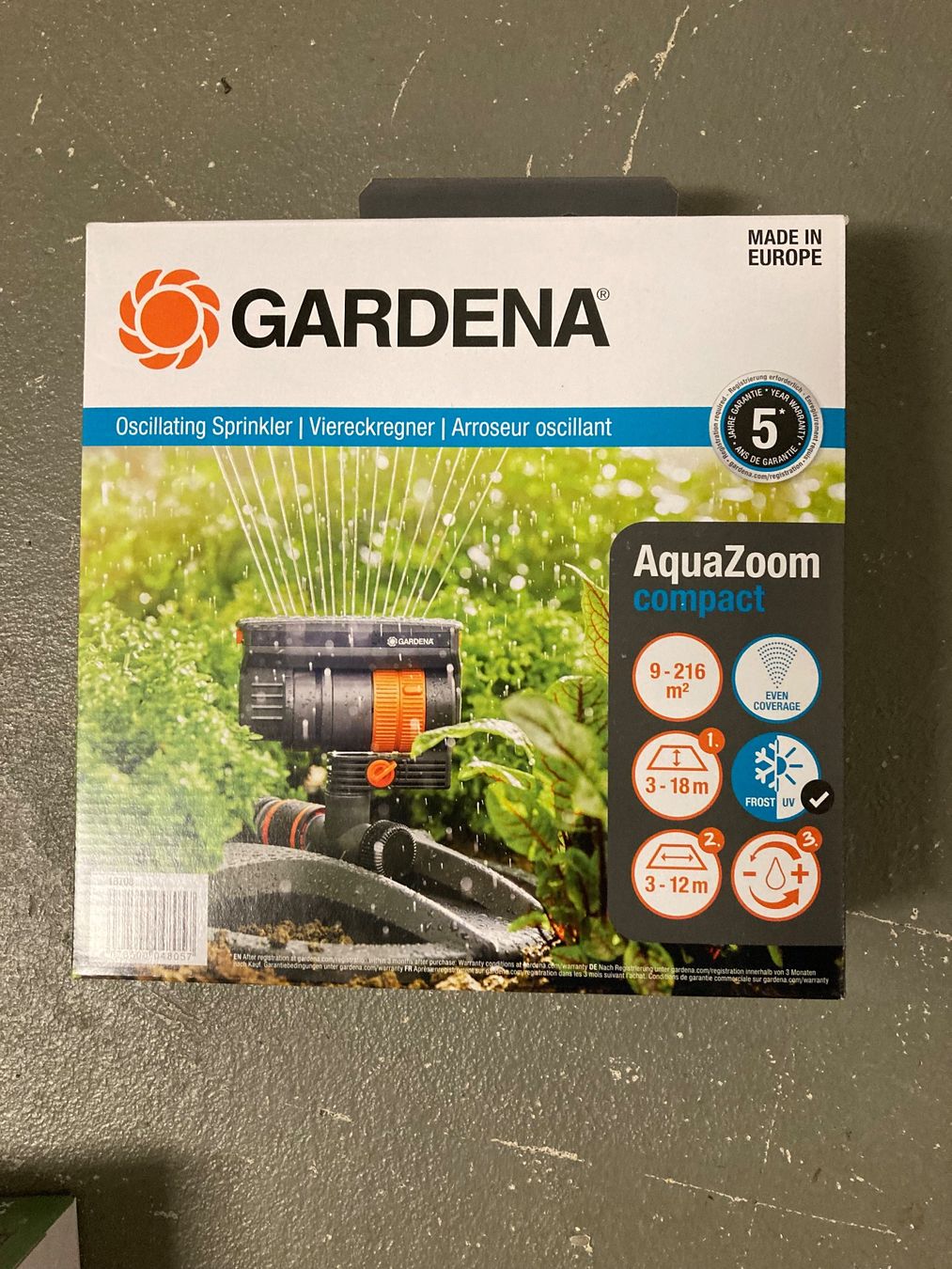 Gardena Tutti gli attrezzi: Gardena AquaZoom compact – Nuovo e nell'imballaggio originale da Hombrechtikon venduto da Steph.