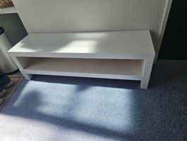 Weisses TV-Möbel / sideboard mit Fach 
